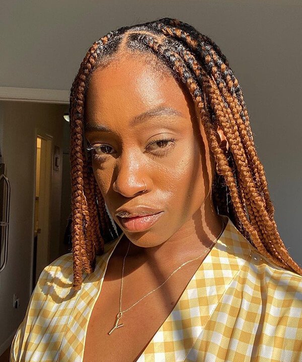 trança nagô ou box braids qual a melhor para cabelo curto