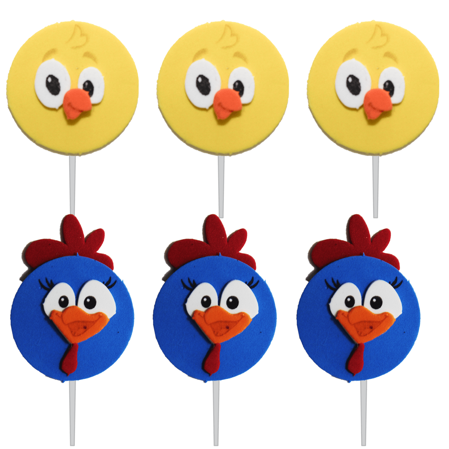 10 Ideias Criativas de Lembrancinhas da Galinha Pintadinha em EVA