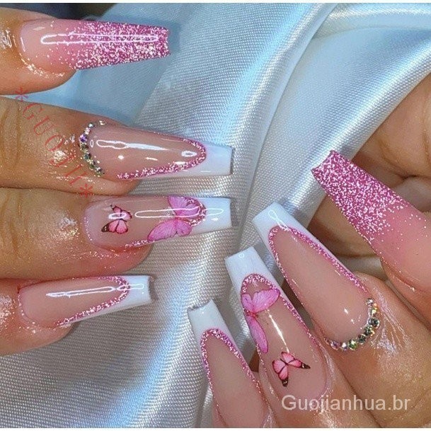 unha bailarina delicada vs unha amendoada