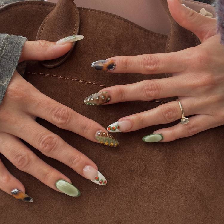 erros comuns ao usar unha de gel verde