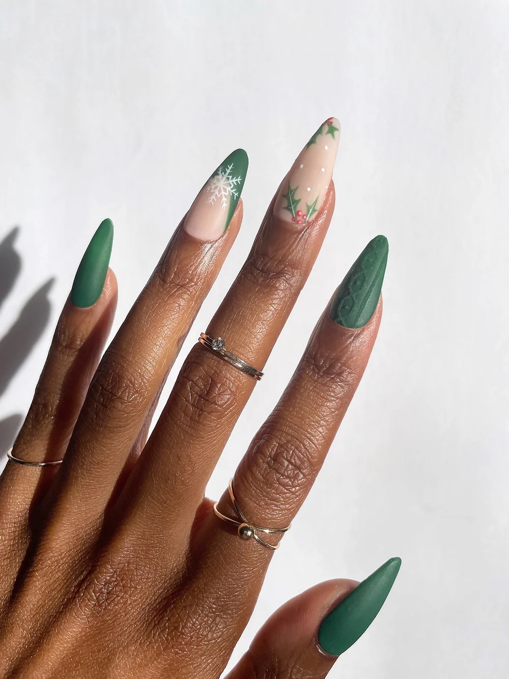 unhas postiças natal ou press on nails qual o melhor