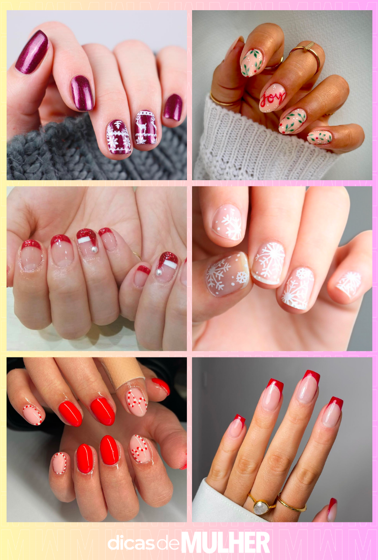unhas postiças natal ou press on nails qual o melhor
