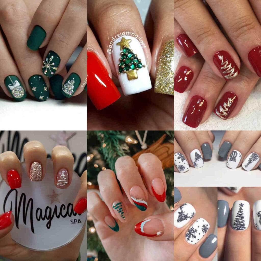 como evitar unhas decoradas natal que descascam rápido