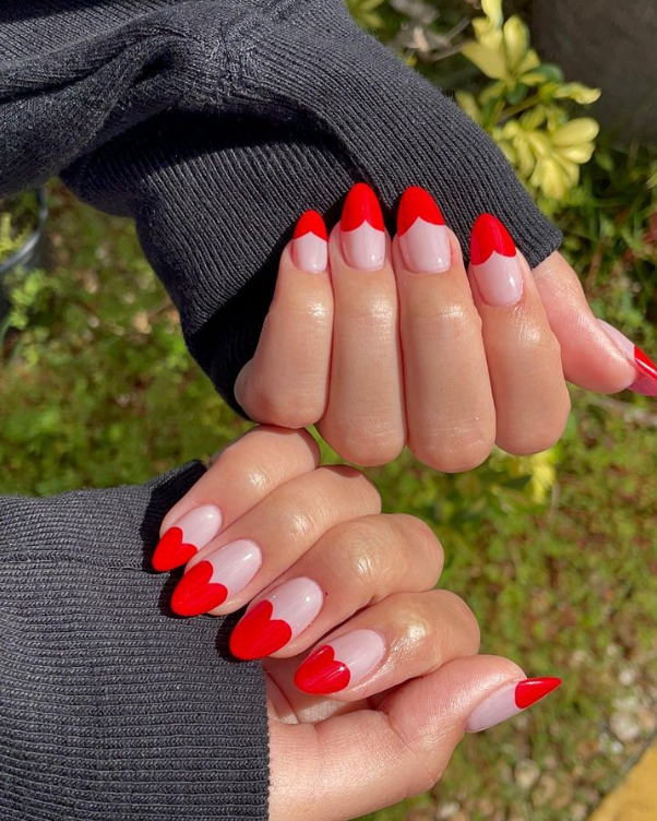 problemas comuns unha em gel vermelha coração como resolver