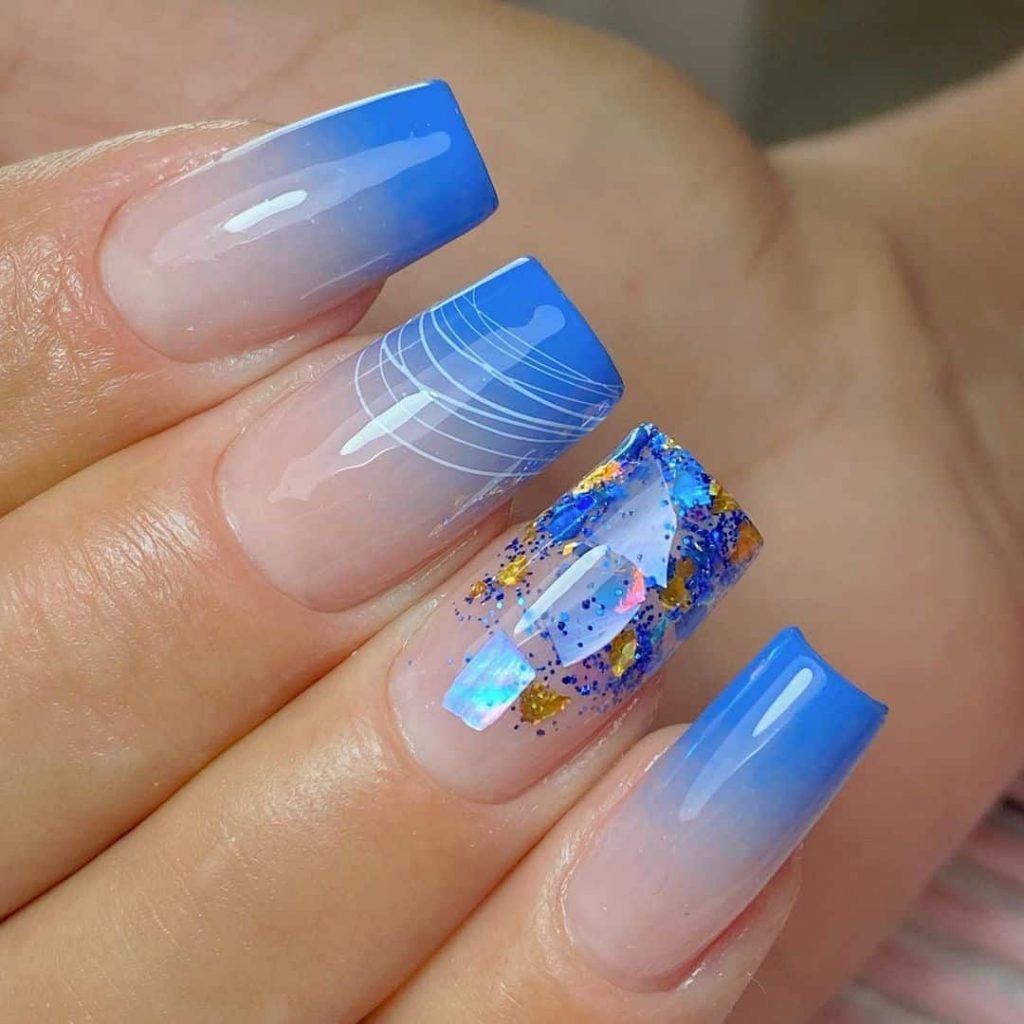 como fazer unha encapsulada com glitter em casa passo a passo