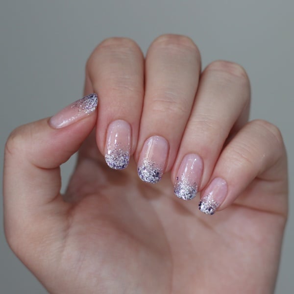 erros comuns ao fazer unha encapsulada com glitter