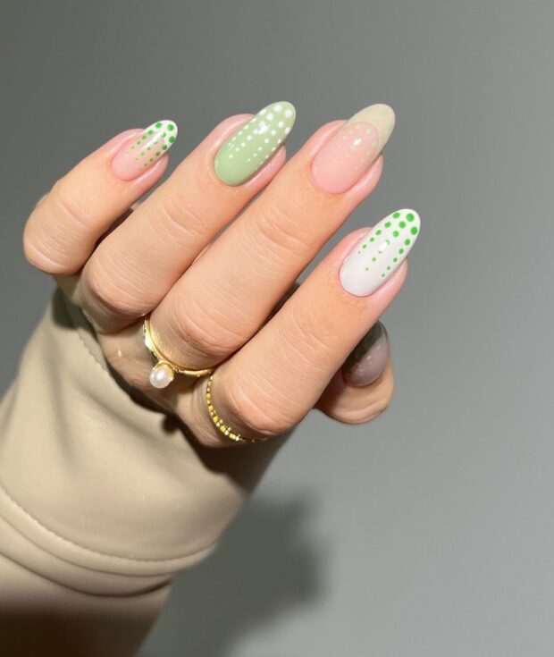 quanto custa fazer unha decorada verde e branco