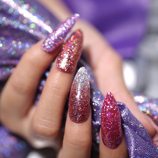 unhas almond vs unhas stiletto qual escolher