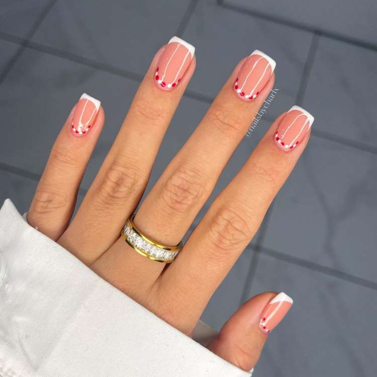 unhas de gel vermelhas curtas problemas comuns