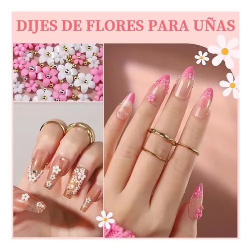 erros comuns unhas decoradas flores em casa