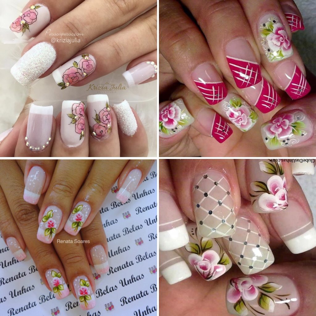 unhas decoradas simples