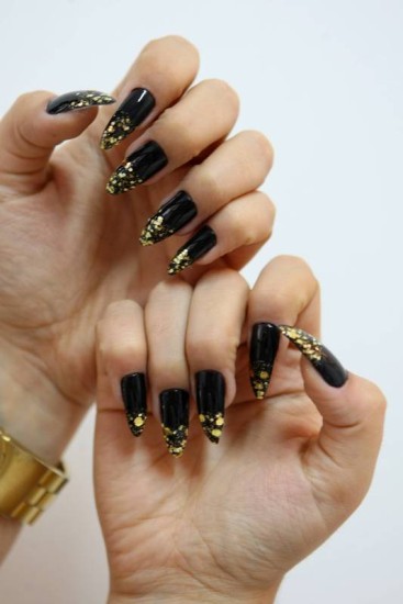 unhas stiletto