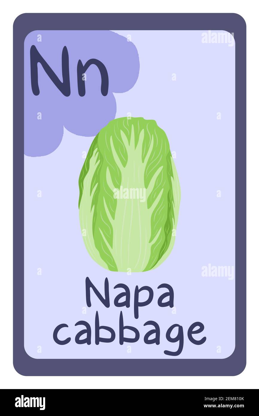 verduras com a letra n para lista