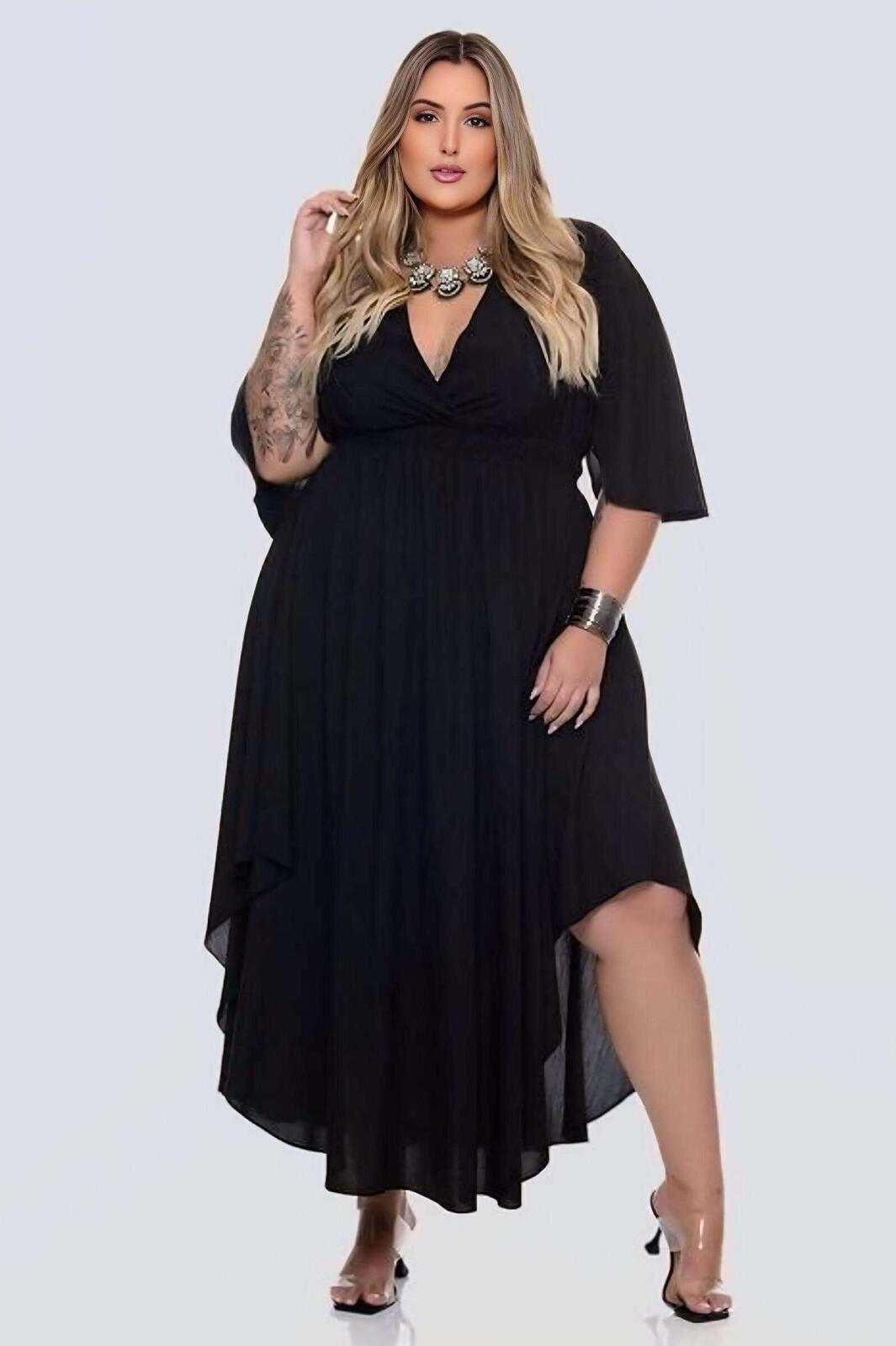 vestido plus size