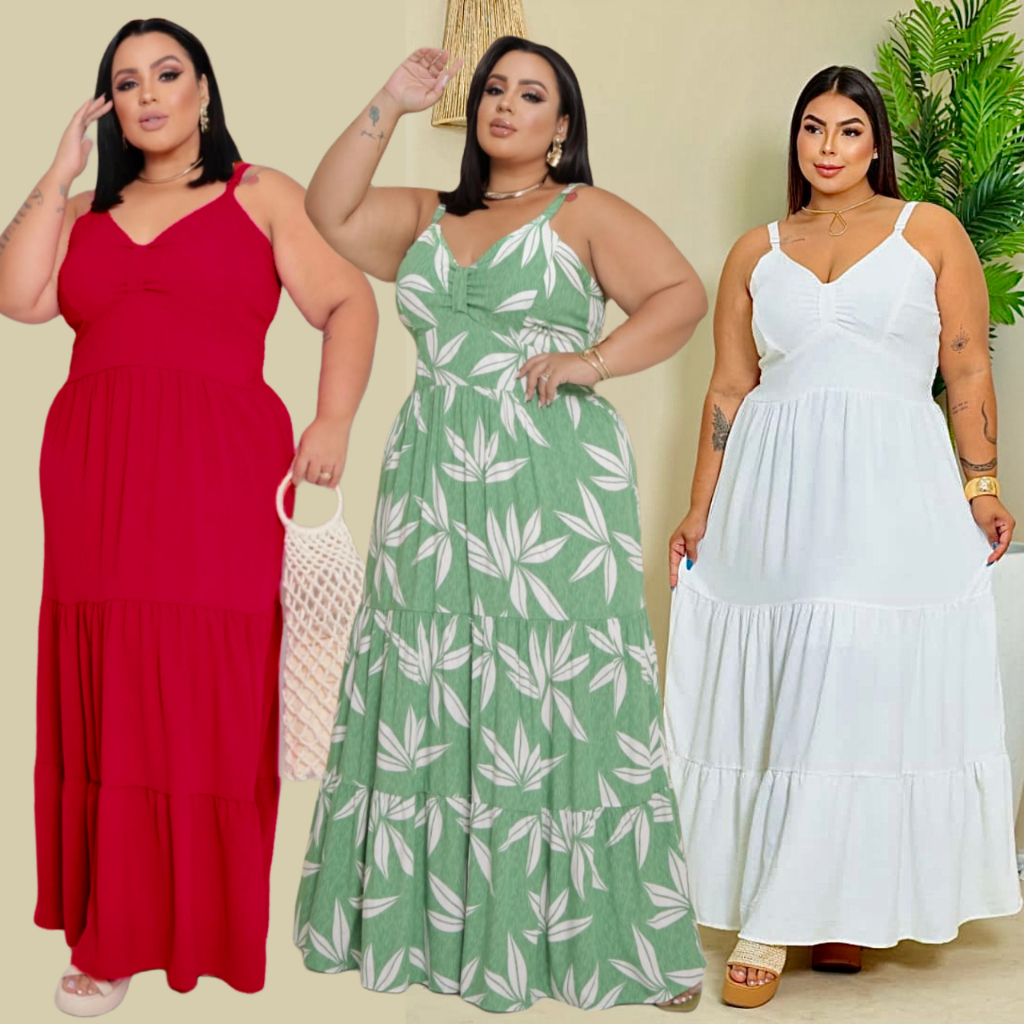 vestido plus size