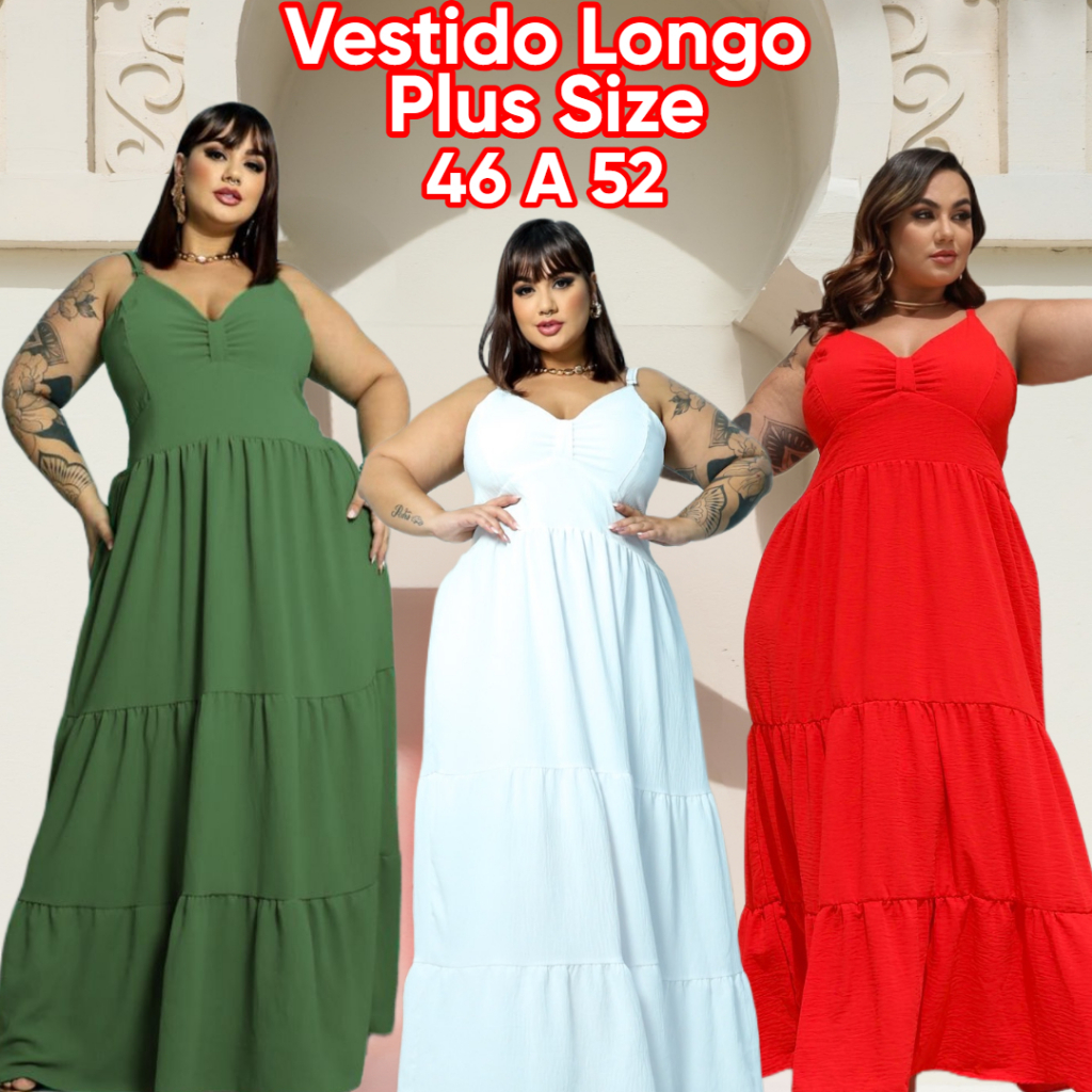 vestido plus size