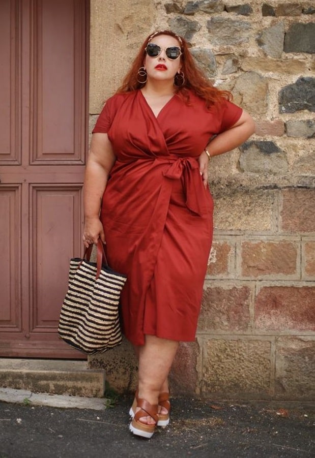 vestido plus size