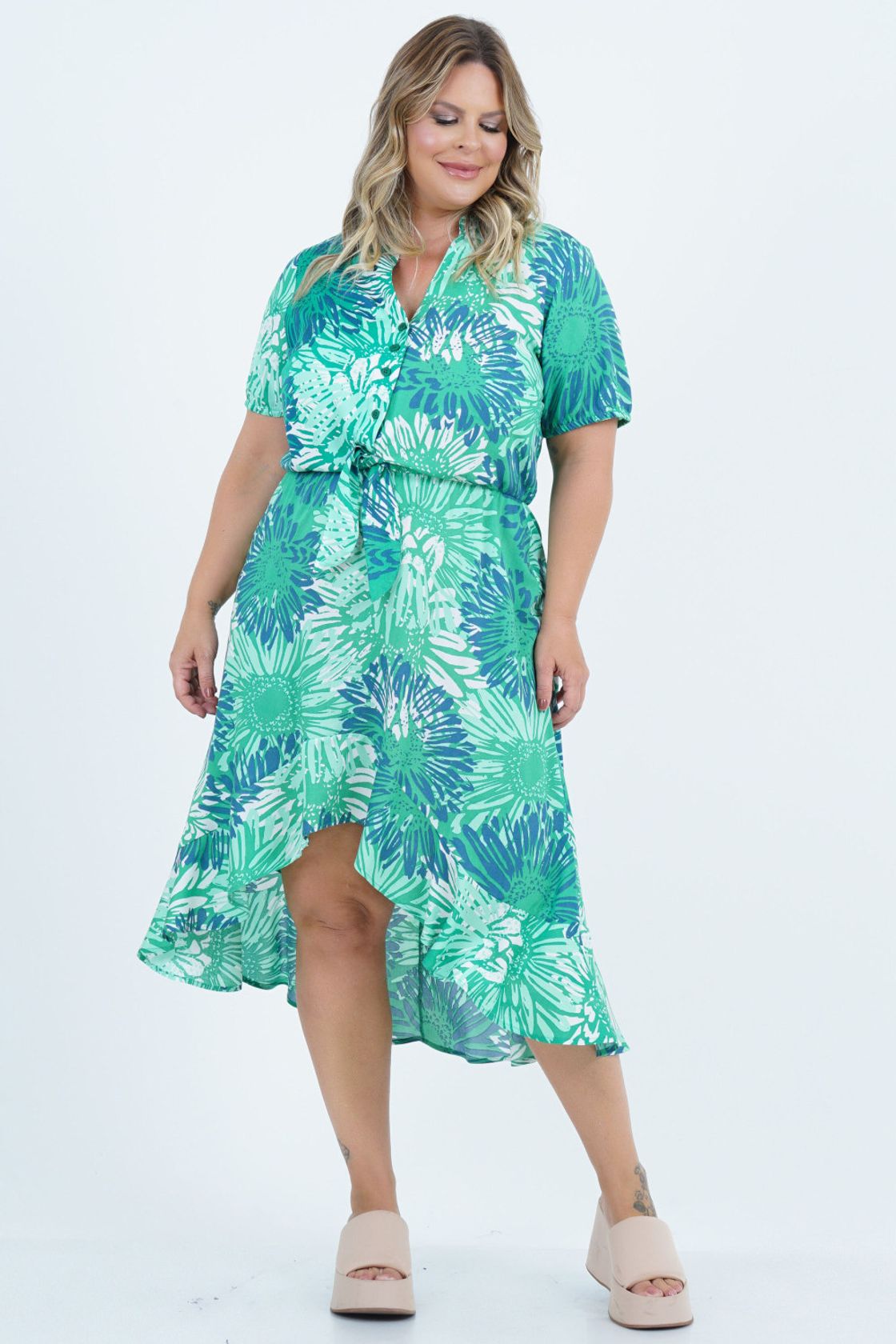vestido plus size