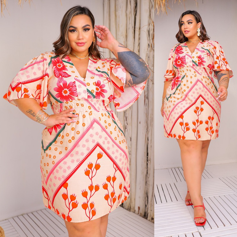 vestido plus size