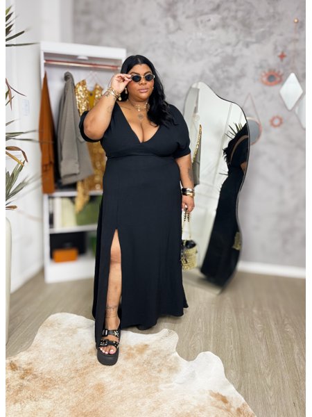 vestido plus size