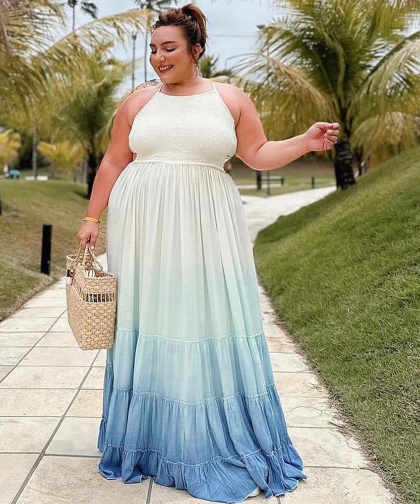 vestido plus size