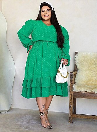 vestido plus size