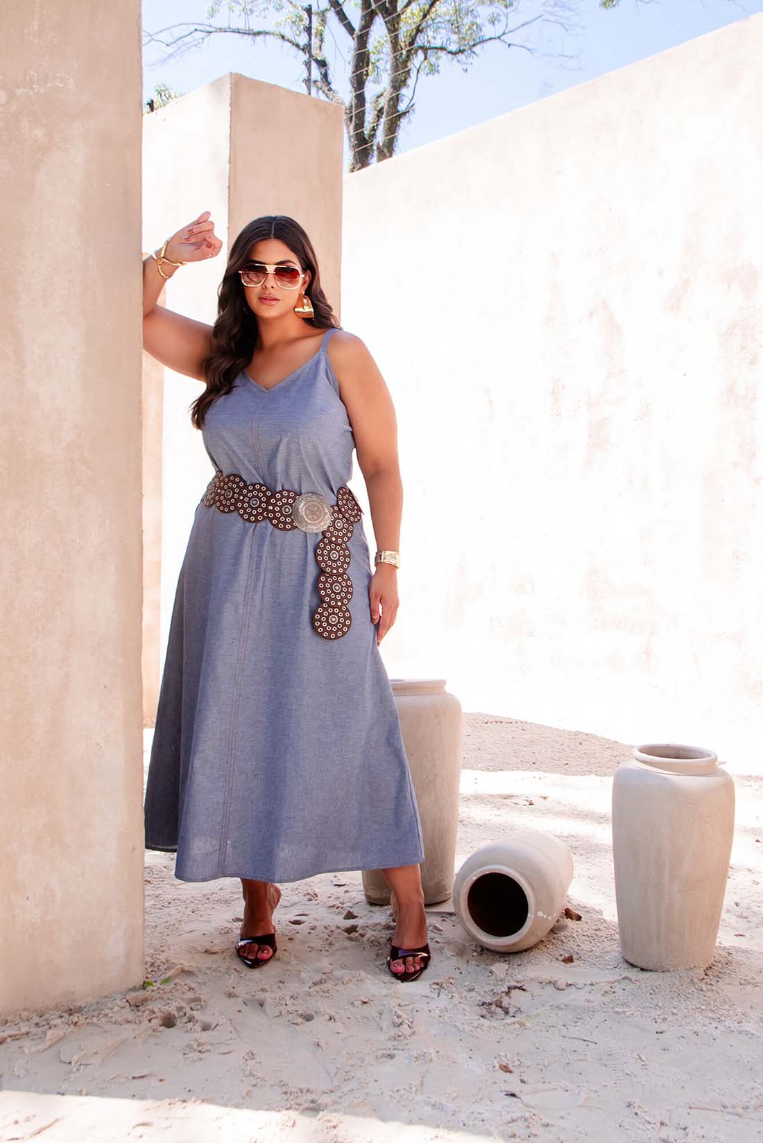 vestido plus size