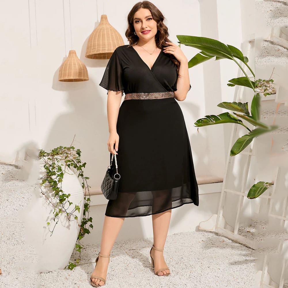 vestido plus size